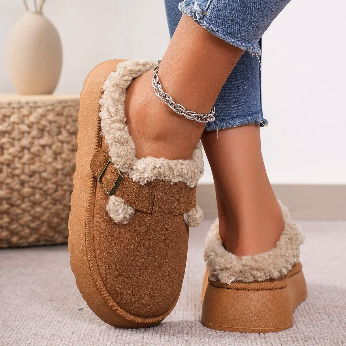 Women Plush Boots